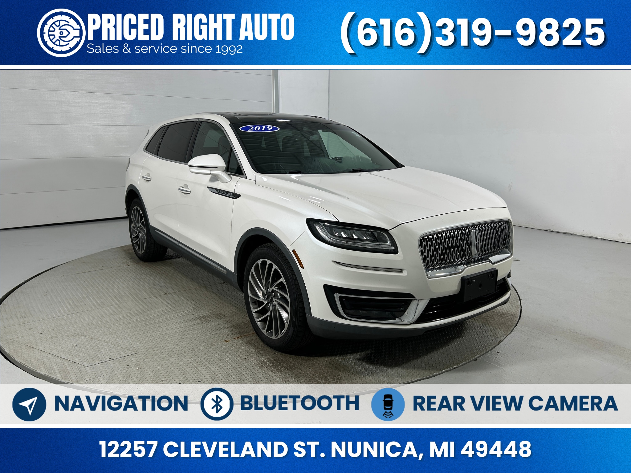 2019 Lincoln Nautilus Reserve