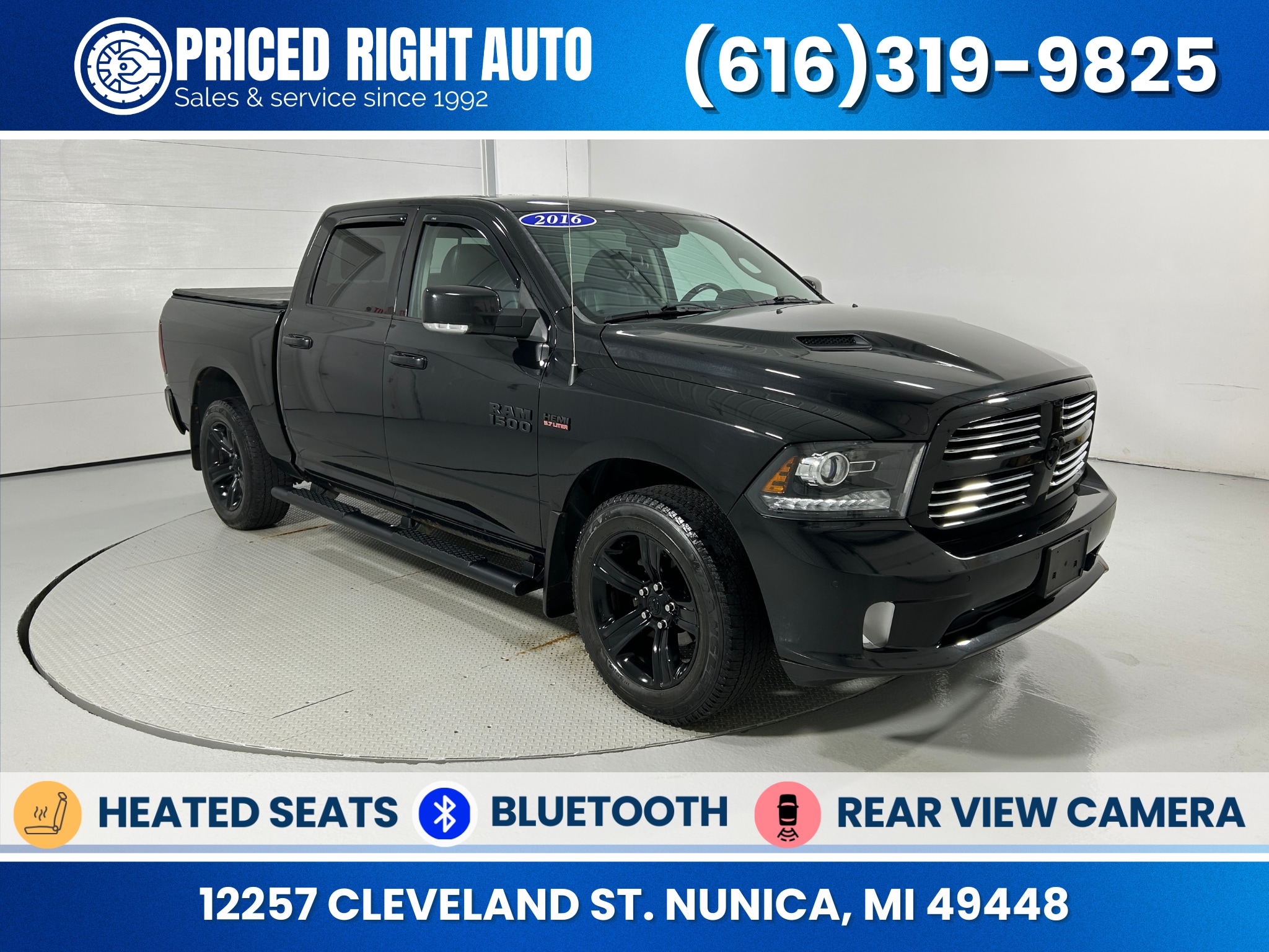 2016 RAM 1500 Sport Crew Cab 4WD
