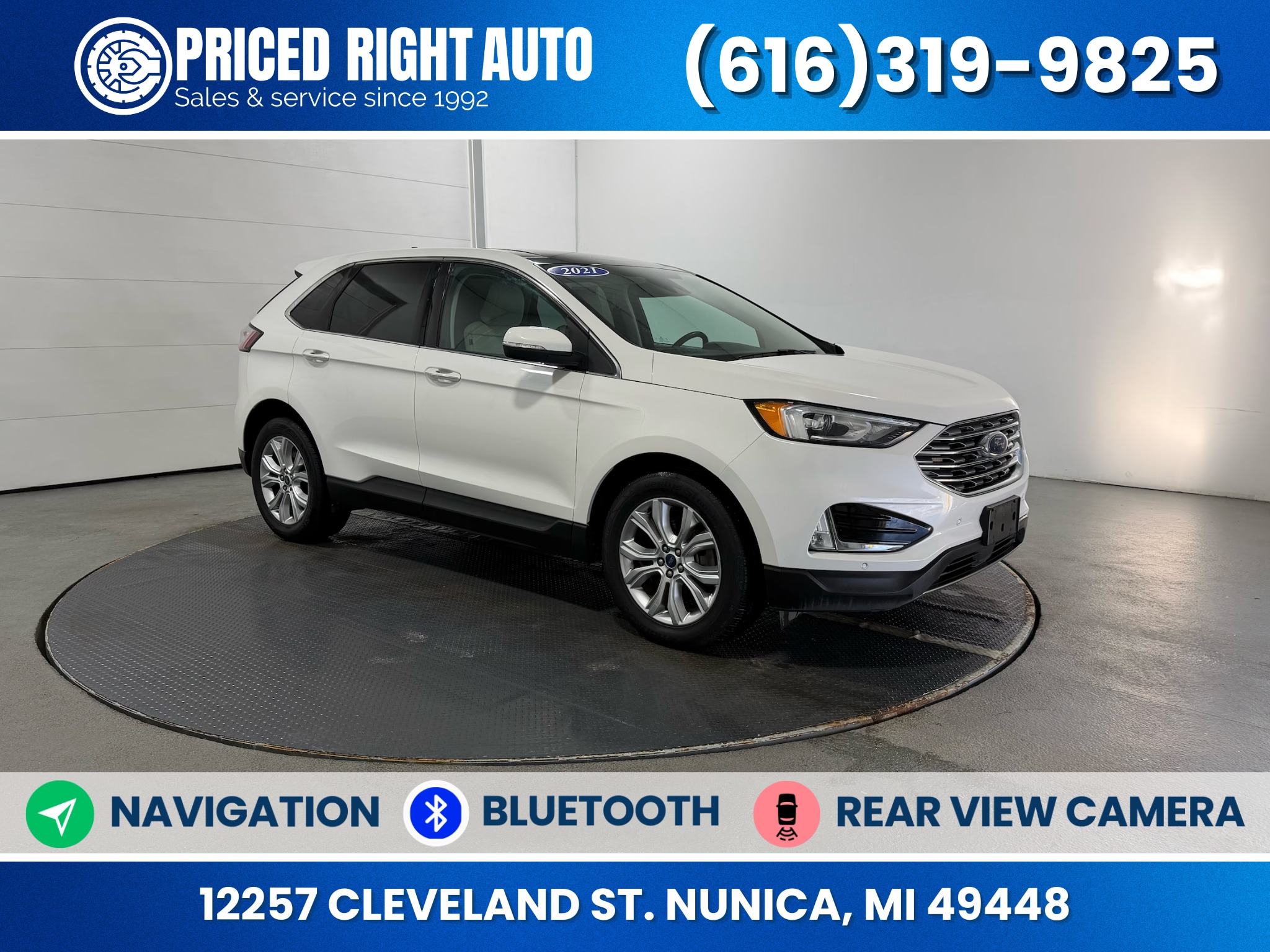 2021 Ford Edge Titanium's photo