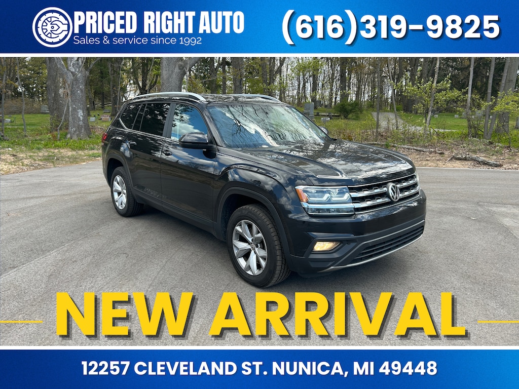 Used 2019 Volkswagen Atlas 3.6L V6 SE SUV