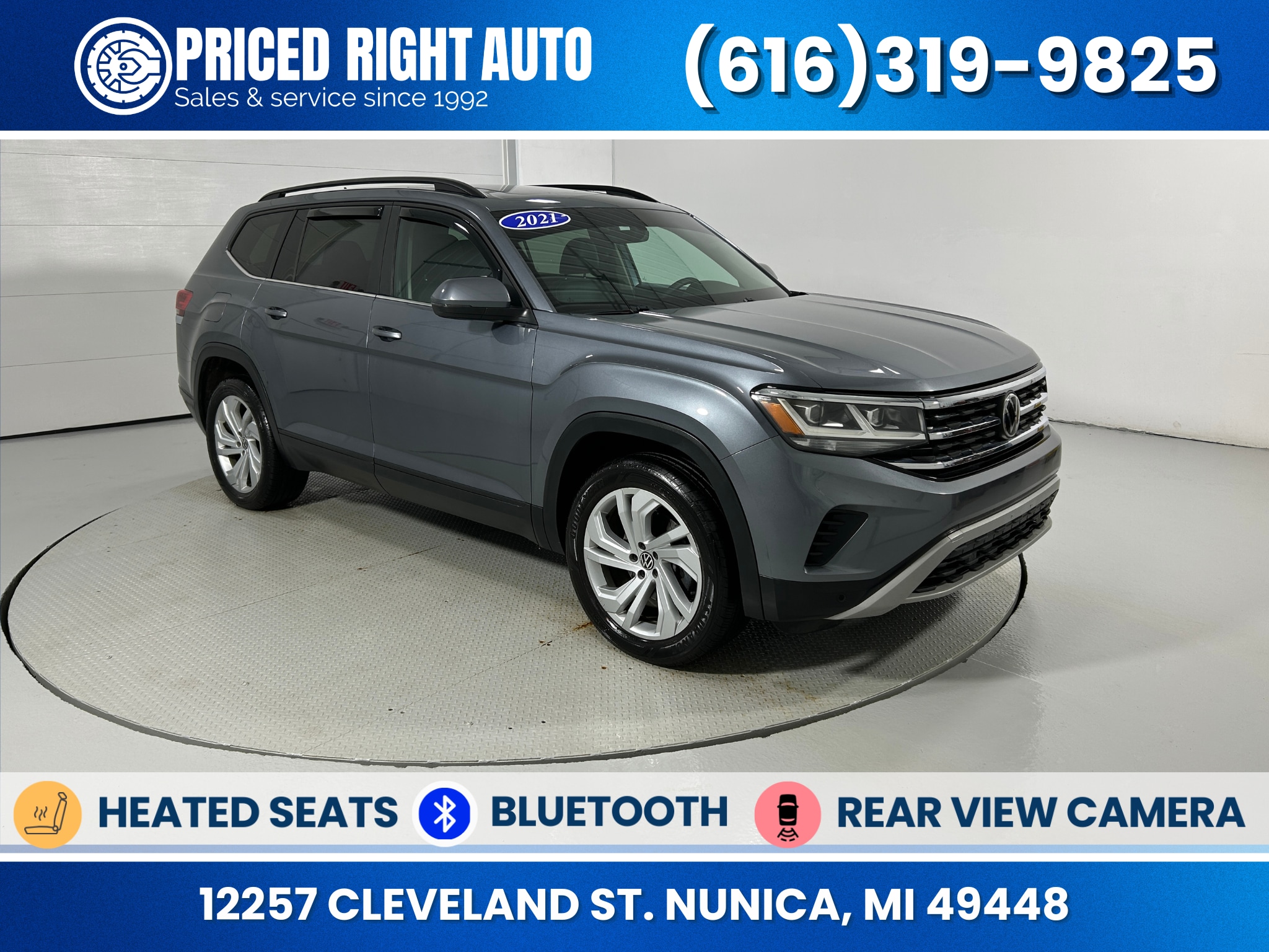 2021 Volkswagen Atlas V6 SE 4Motion with Technology