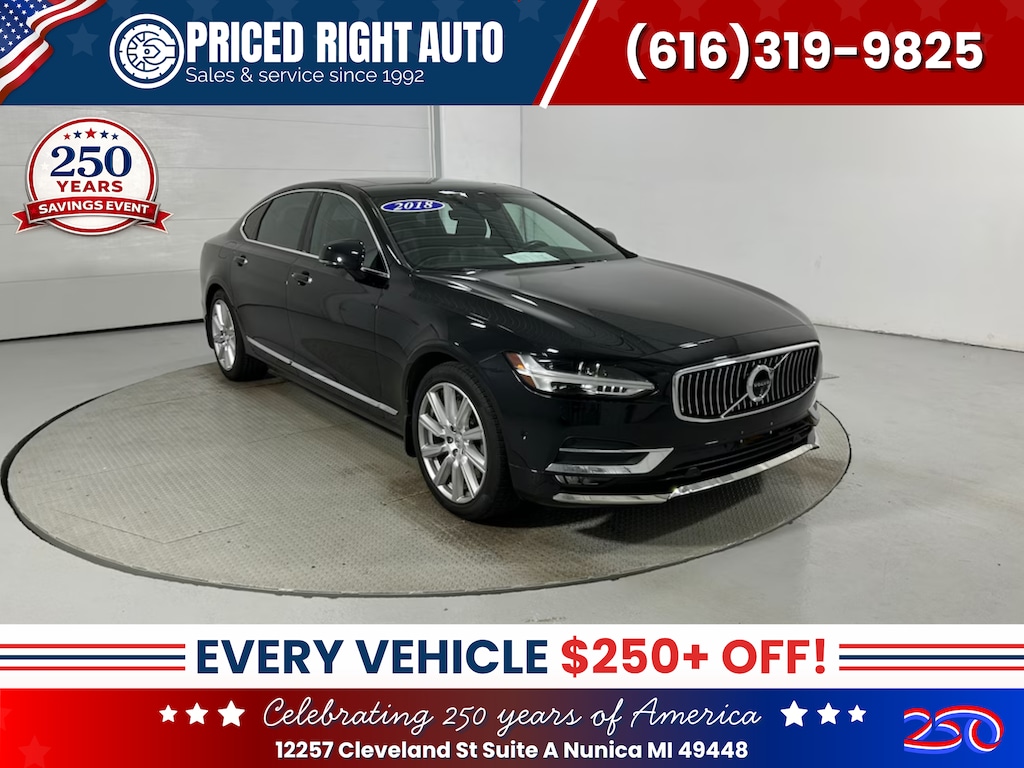 Used 2018 Volvo S90 T6 Inscription Sedan
