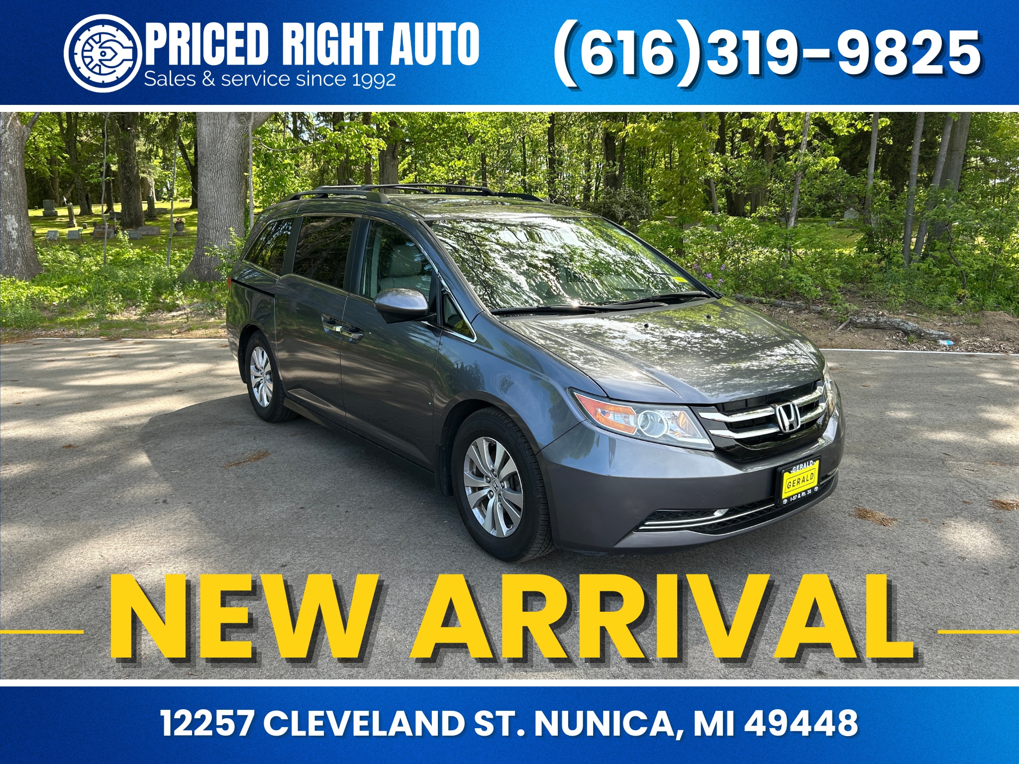 2016 Honda Odyssey EX-L with DVD Rear Entertainment System's photo