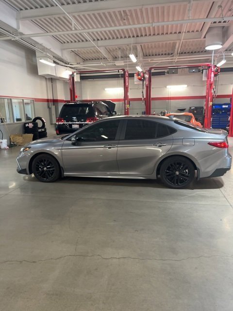 Certified 2025 Toyota Camry SE with VIN 4T1DAACK5SU513236 for sale in Modesto, CA