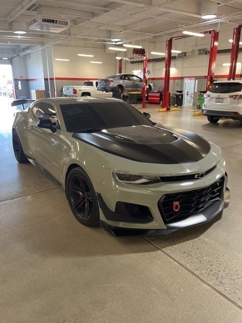 Used 2018 Chevrolet Camaro ZL1 with VIN 1G1FJ1R66J0165369 for sale in Modesto, CA