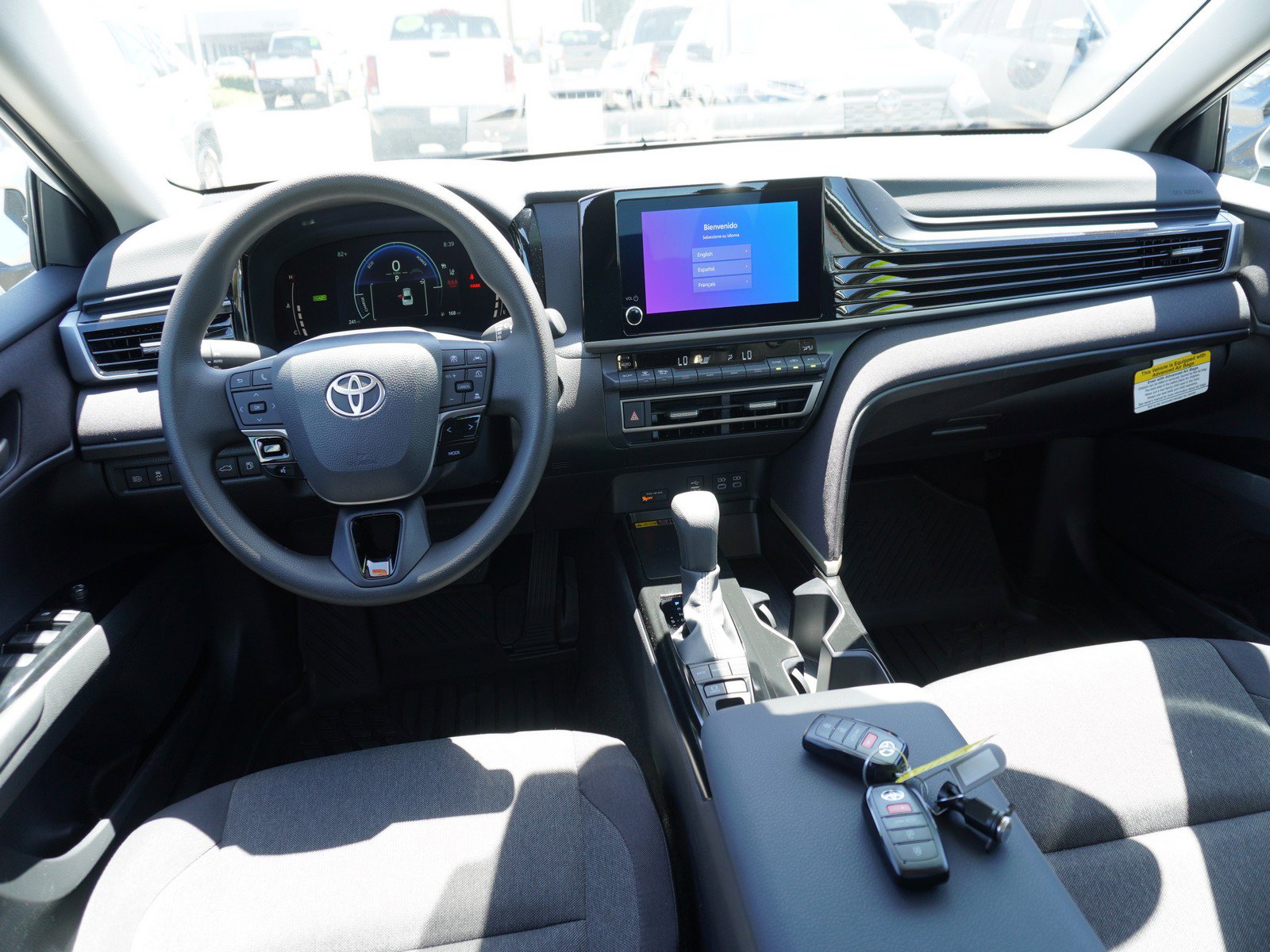 Certified 2025 Toyota Camry SE with VIN 4T1DAACK1SU163622 for sale in Modesto, CA