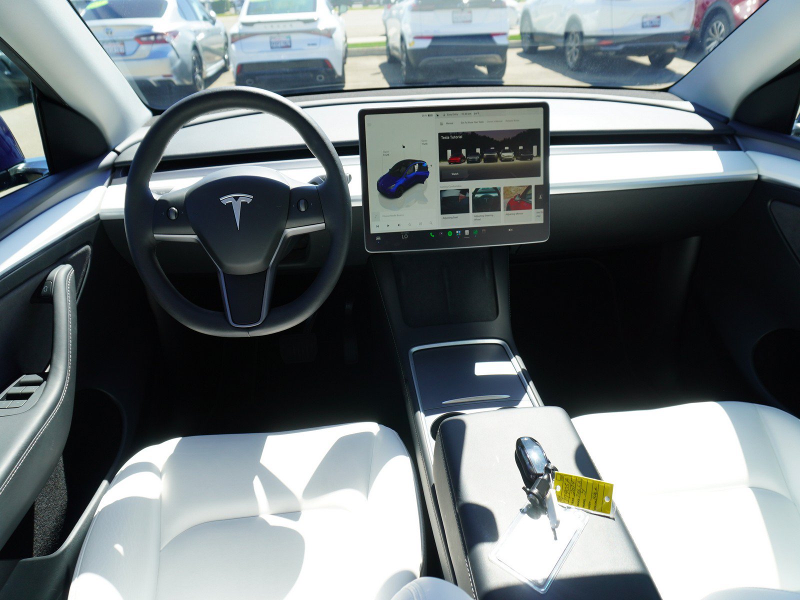 Used 2024 Tesla Model Y Long Range with VIN 7SAYGDEE0RF075065 for sale in Modesto, CA