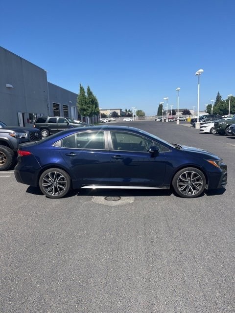 Used 2020 Toyota Corolla XSE with VIN JTDT4RCE8LJ023974 for sale in Modesto, CA