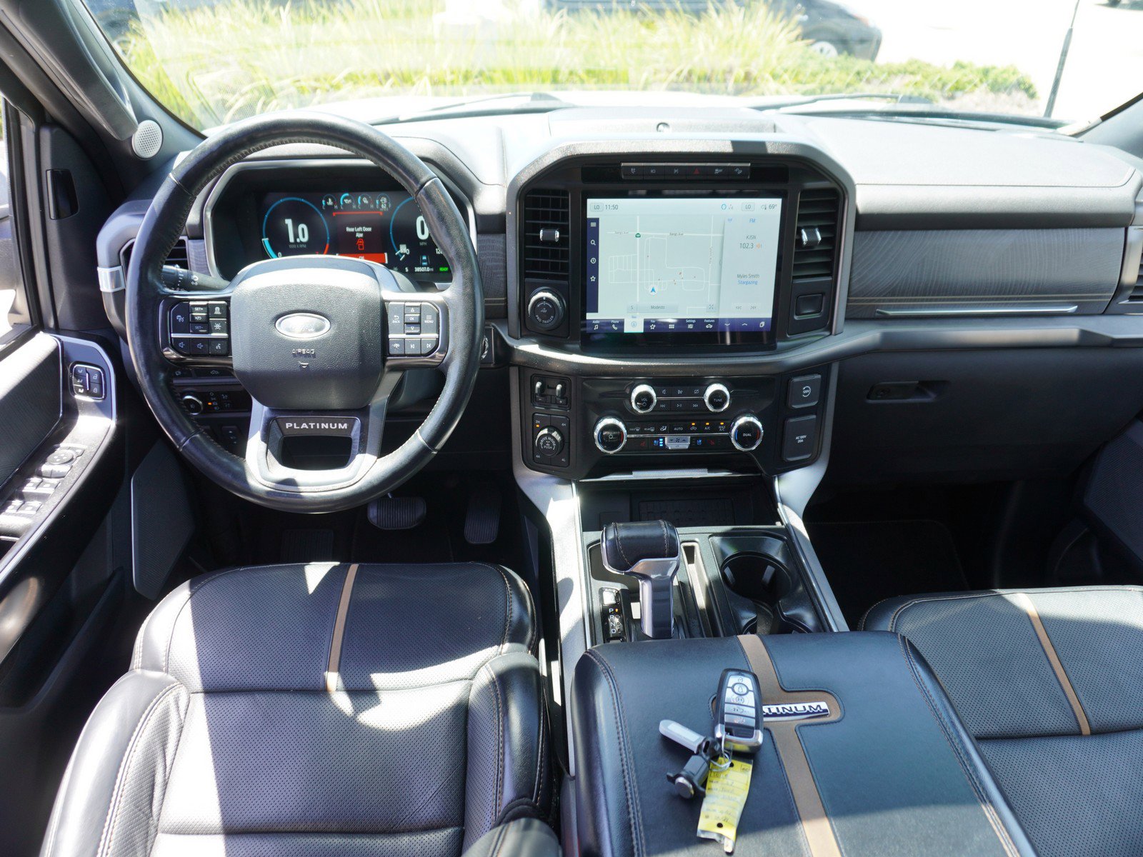 Used 2023 Ford F-150 Platinum with VIN 1FTFW1ED7PFB16331 for sale in Modesto, CA
