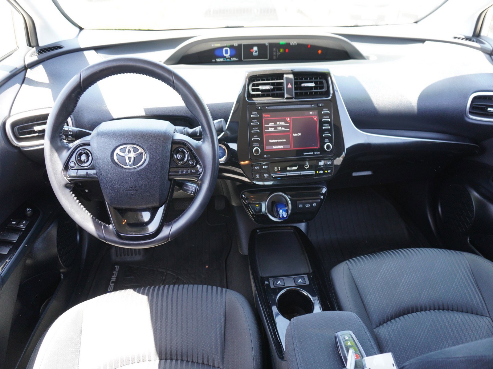 Certified 2021 Toyota Prius Prime LE with VIN JTDKAMFP6M3181059 for sale in Modesto, CA