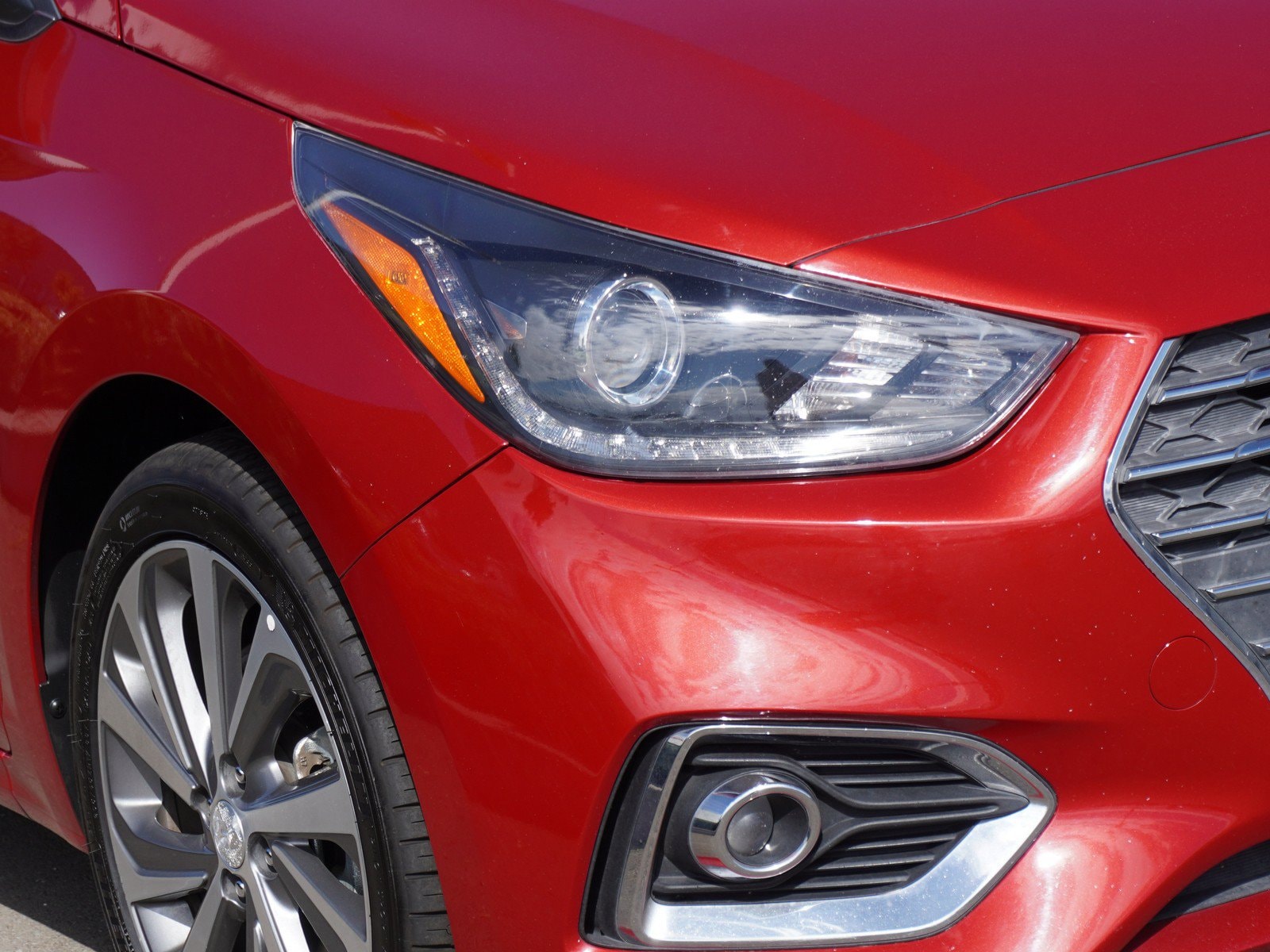 Used 2019 Hyundai Accent Limited with VIN 3KPC34A36KE059603 for sale in Modesto, CA
