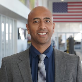 Staff member Sam Wali from ID_6654ef