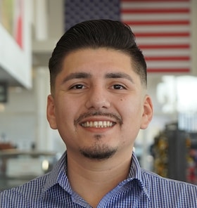 Staff member Brandon Tello from ID_6654ef