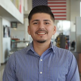 Staff member Brandon Tello from ID_6654ef