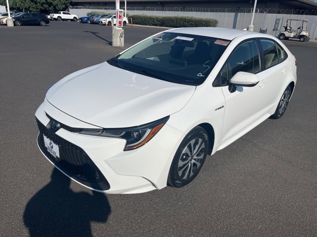 Certified 2021 Toyota Corolla LE with VIN JTDEAMDE1MJ034187 for sale in Northfield, Minnesota