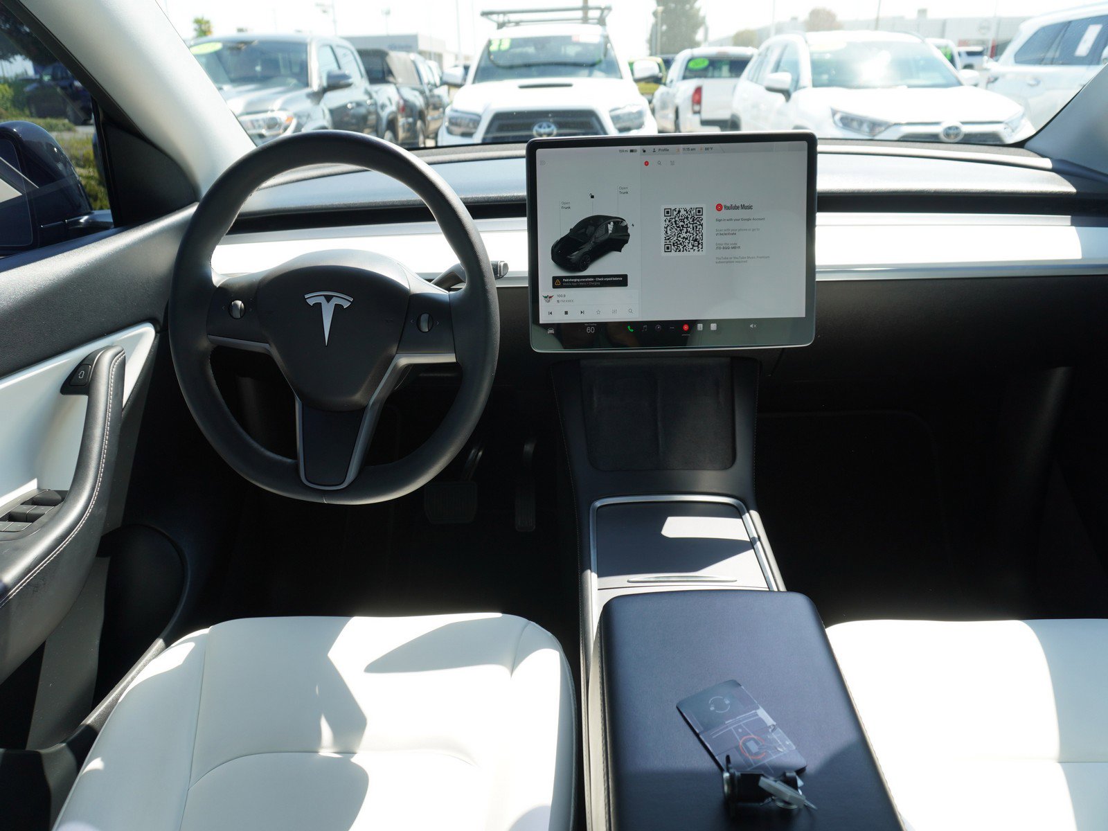 Used 2021 Tesla Model Y Long Range with VIN 5YJYGDEE0MF281153 for sale in Modesto, CA