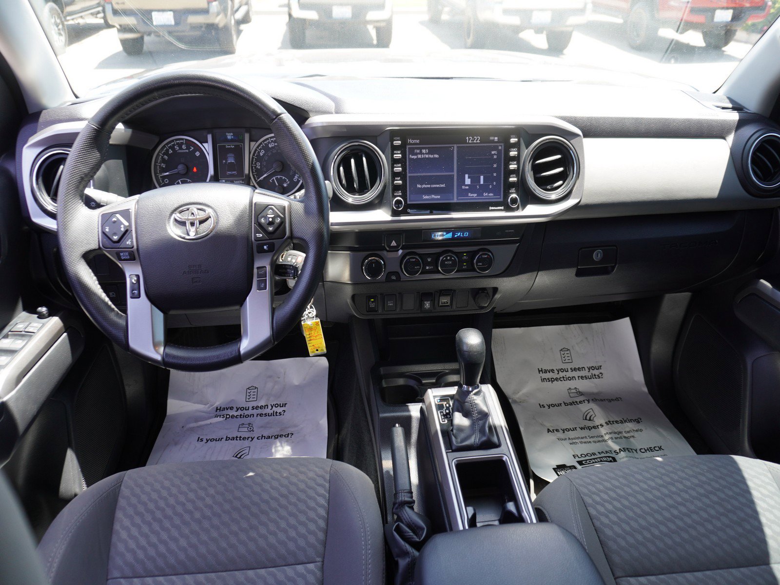 Certified 2022 Toyota Tacoma SR5 with VIN 3TMCZ5AN7NM513406 for sale in Modesto, CA
