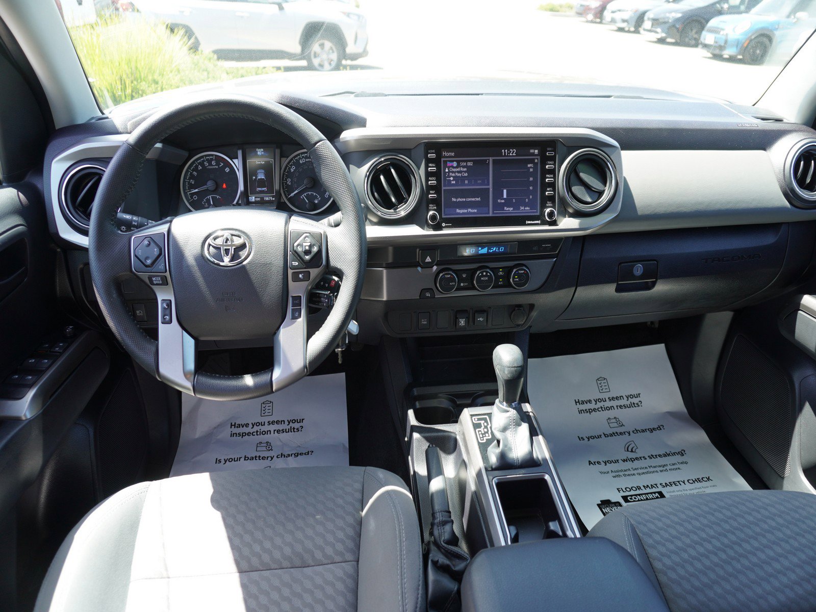 Certified 2022 Toyota Tacoma SR5 with VIN 3TMAZ5CN2NM189785 for sale in Modesto, CA