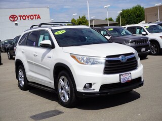 Used 2016 Toyota Highlander Hybrid Limited Platinum V6 SUV for sale in Modesto, CA