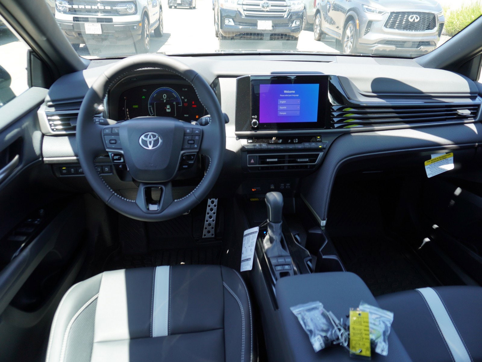 Certified 2025 Toyota Camry SE with VIN 4T1DAACK5SU148122 for sale in Modesto, CA