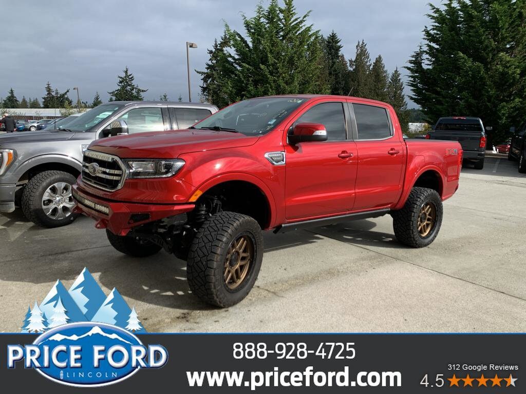 Used 2020 Ford Ranger LARIAT LARIAT 4WD SuperCrew 5 Box