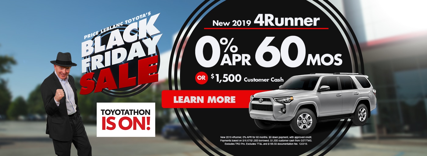 Black Friday Deals Baton Rouge, LA Price LeBlanc Toyota