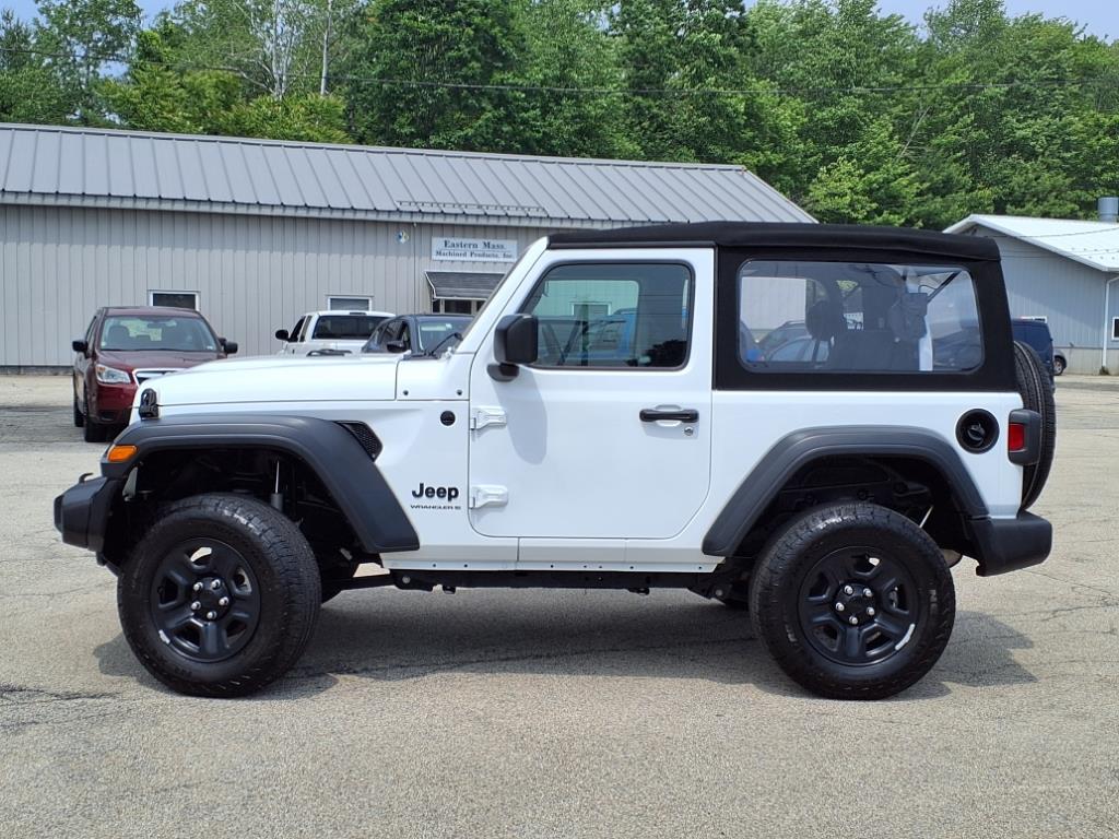 Used 2024 Jeep Wrangler 2-Door Sport with VIN 1C4PJXAGXRW193249 for sale in Salisbury, MA