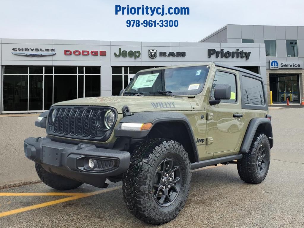 New 2026 Jeep Wrangler 2-DOOR WILLYS Sport Utility