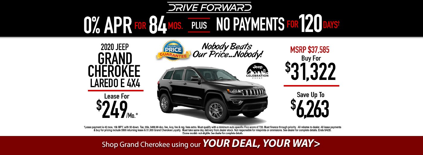 0 Down Payment at Priority Chrysler Dodge Jeep Ram of Salisbury