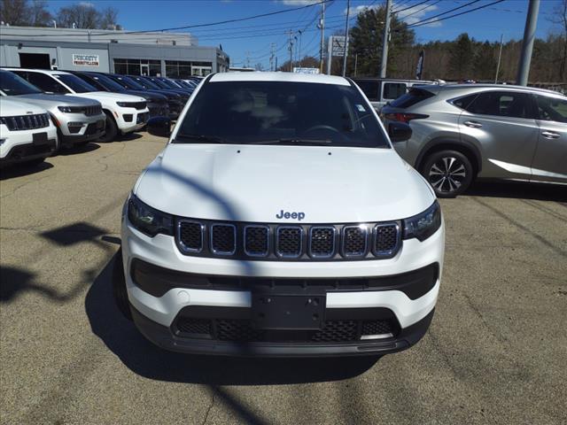 Certified 2023 Jeep Compass Sport with VIN 3C4NJDAN6PT547016 for sale in Salisbury, MA