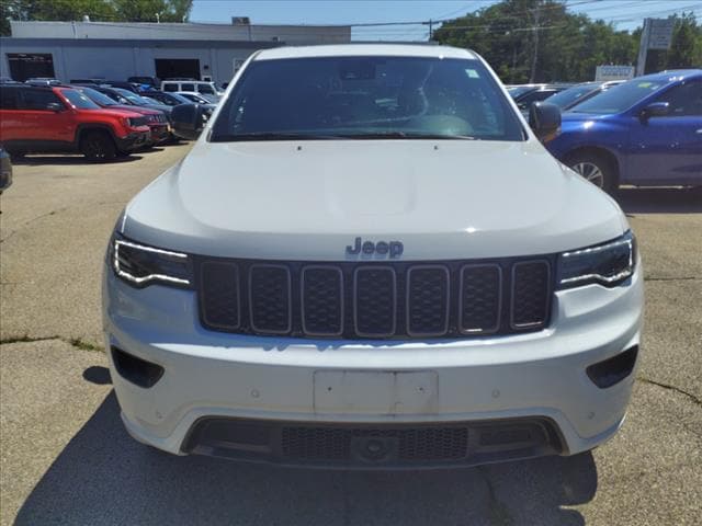 Certified 2021 Jeep Grand Cherokee 80th Edition with VIN 1C4RJFBG7MC702421 for sale in Salisbury, MA