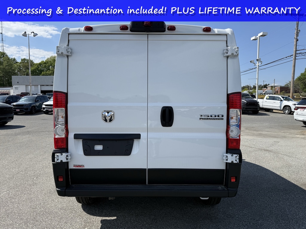 New 2026 Ram Promaster Cargo Van Tradesman Tradesman 1500 Low Roof 118 WB w/Pass Seat