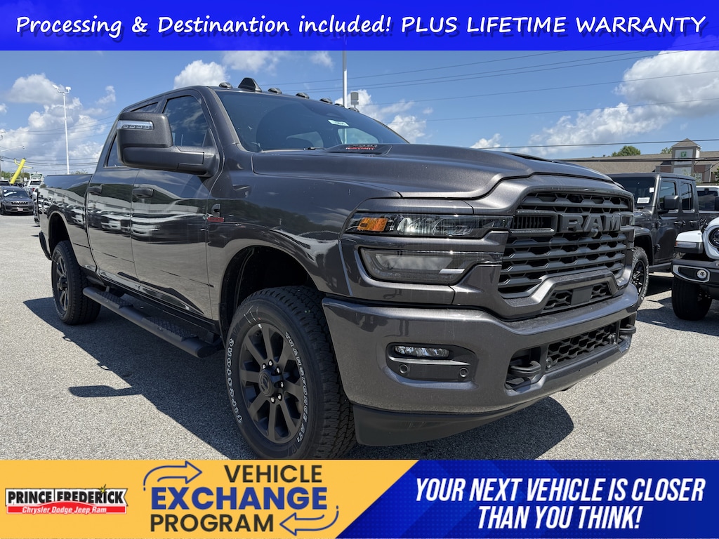New 2026 Ram 2500 Black Express Black Express 4x4 Crew Cab 64 Box