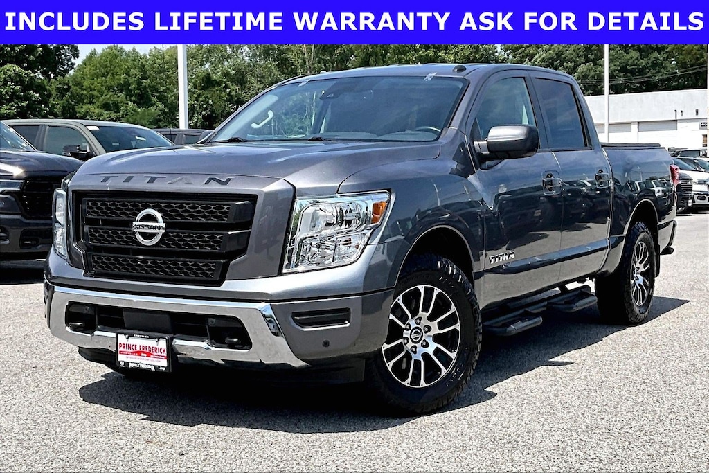 Used 2021 Nissan Titan SV 4x4 Crew Cab SV