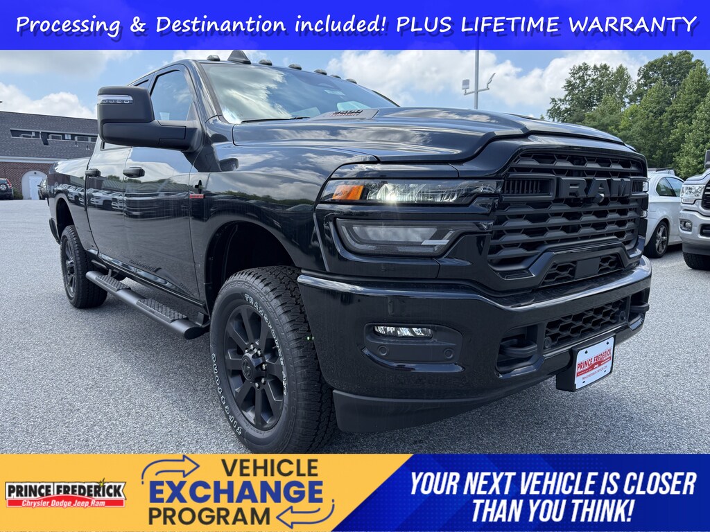 New 2026 Ram 2500 Black Express Black Express 4x4 Crew Cab 64 Box