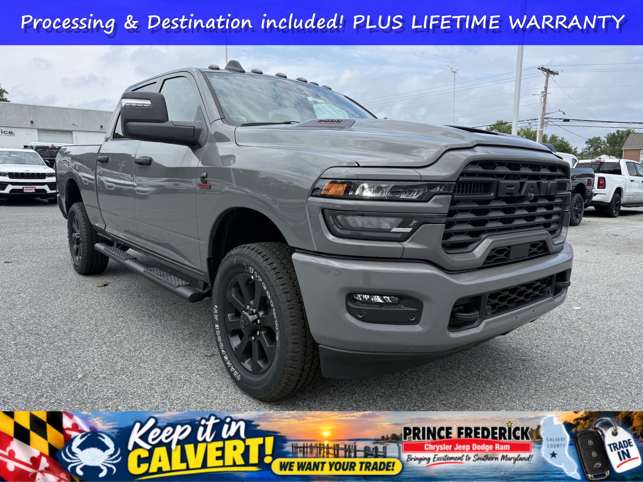 2026 Ram 2500 Black Express 4x4 Crew Cab 64 Box 