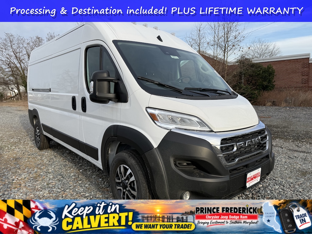 New 2026 Ram Promaster Cargo Van SLT SLT 2500 High Roof 159 WB