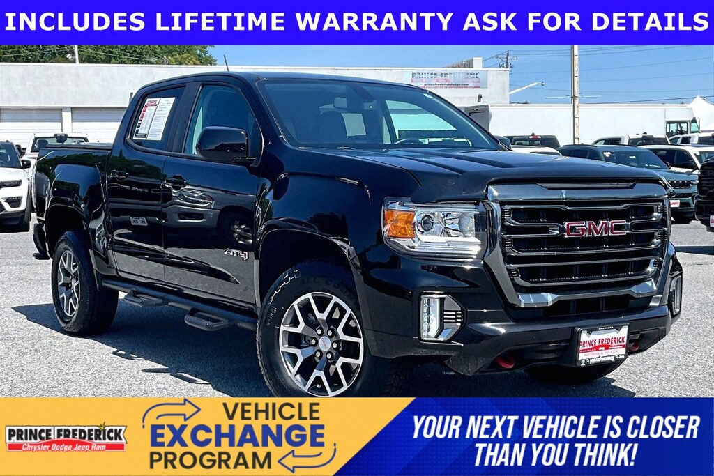 Used 2022 GMC Canyon 4WD AT4 w/Leather 4WD Crew Cab 128 AT4 w/Leather