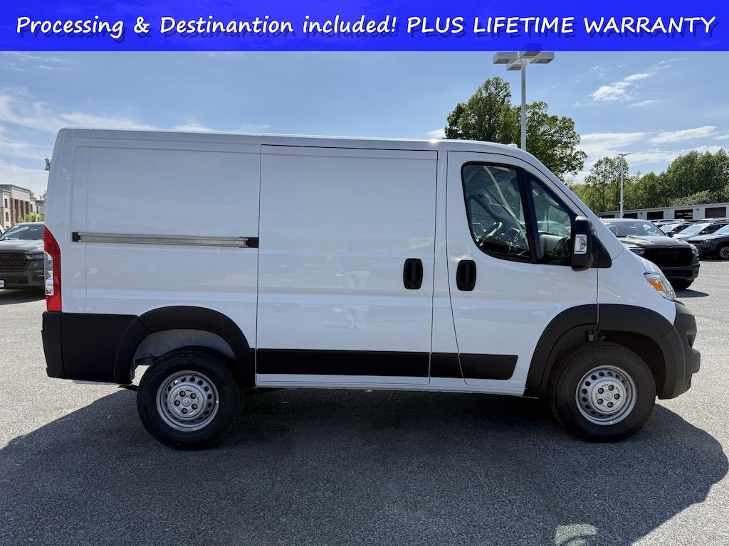 New 2026 Ram Promaster Cargo Van Tradesman Tradesman 1500 Low Roof 118 WB w/Pass Seat