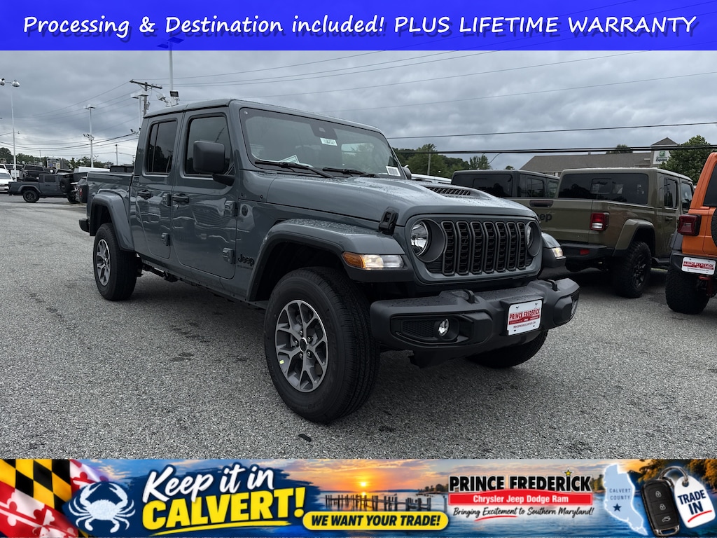 New 2025 Jeep Gladiator Sport S Sport S 4x4