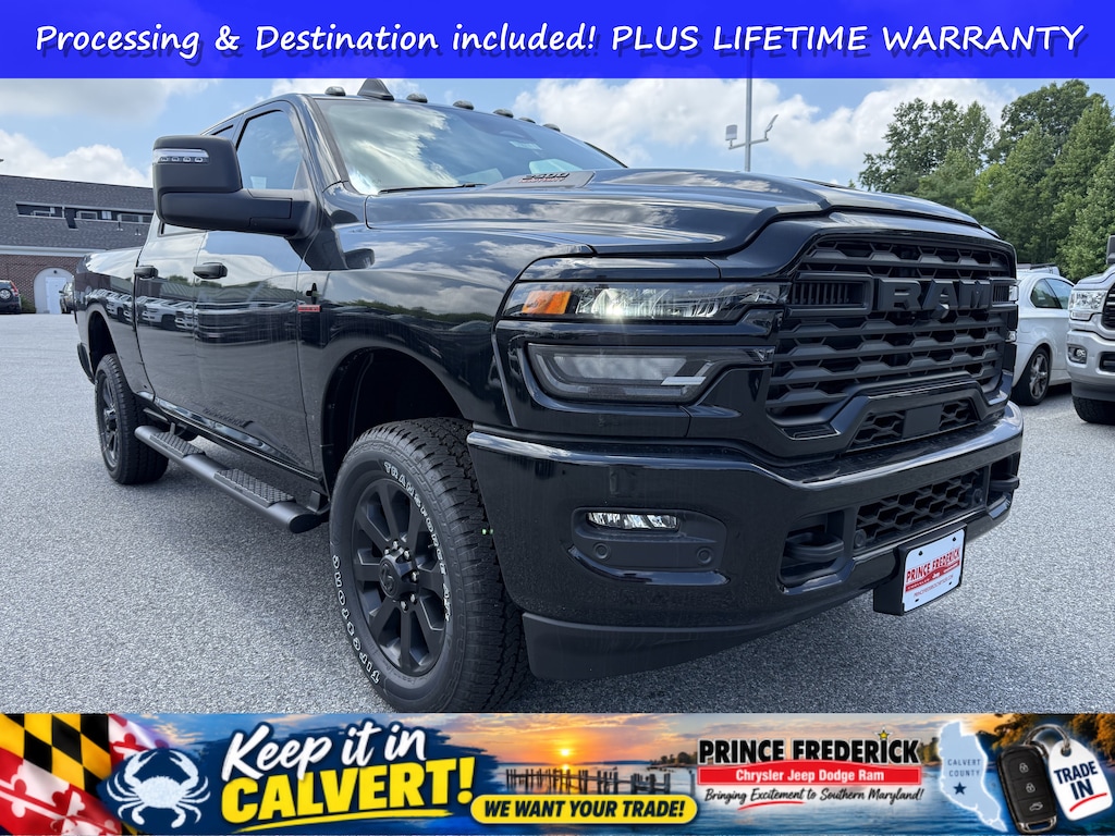 New 2026 Ram 2500 Black Express Black Express 4x4 Crew Cab 64 Box