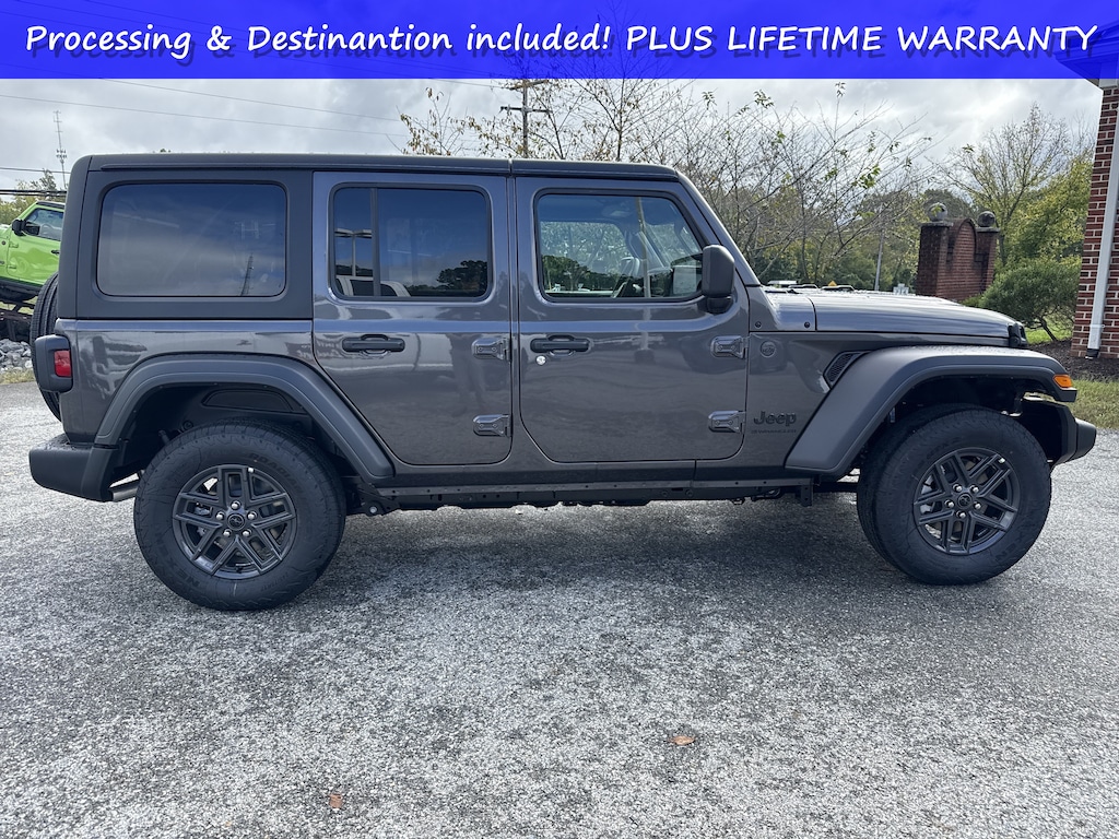 New 2025 Jeep Wrangler Sport S Sport S 4x4