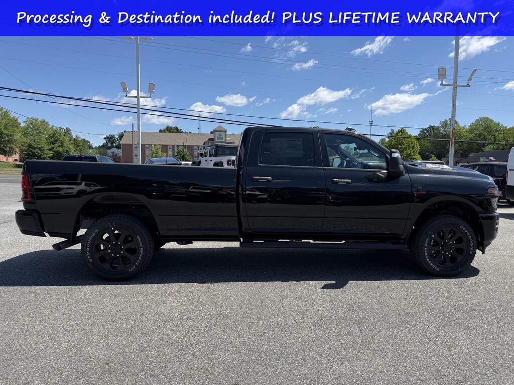 New 2026 Ram 2500 Black Express Black Express 4x4 Crew Cab 8 Box