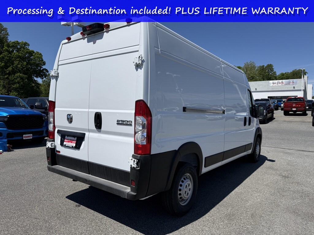 New 2026 Ram Promaster Cargo Van Tradesman Tradesman 2500 High Roof 159 WB w/Pass Seat