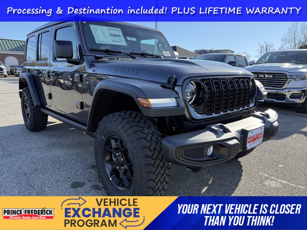 New 2026 Jeep Wrangler Willys Willys 4x4