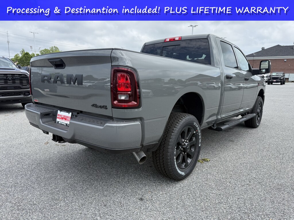 New 2026 Ram 2500 Black Express Black Express 4x4 Crew Cab 64 Box