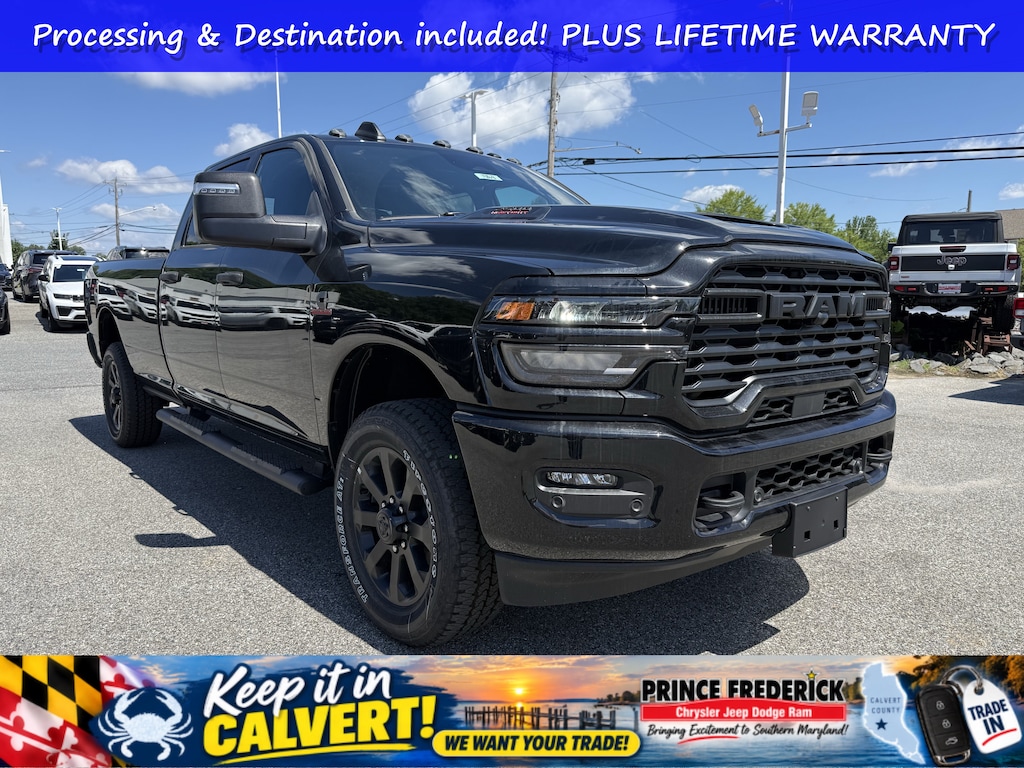 New 2026 Ram 2500 Black Express Black Express 4x4 Crew Cab 8 Box