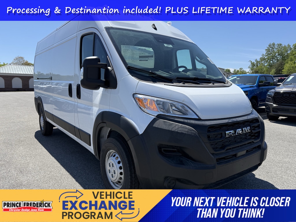 New 2026 Ram Promaster Cargo Van Tradesman Tradesman 2500 High Roof 159 WB w/Pass Seat