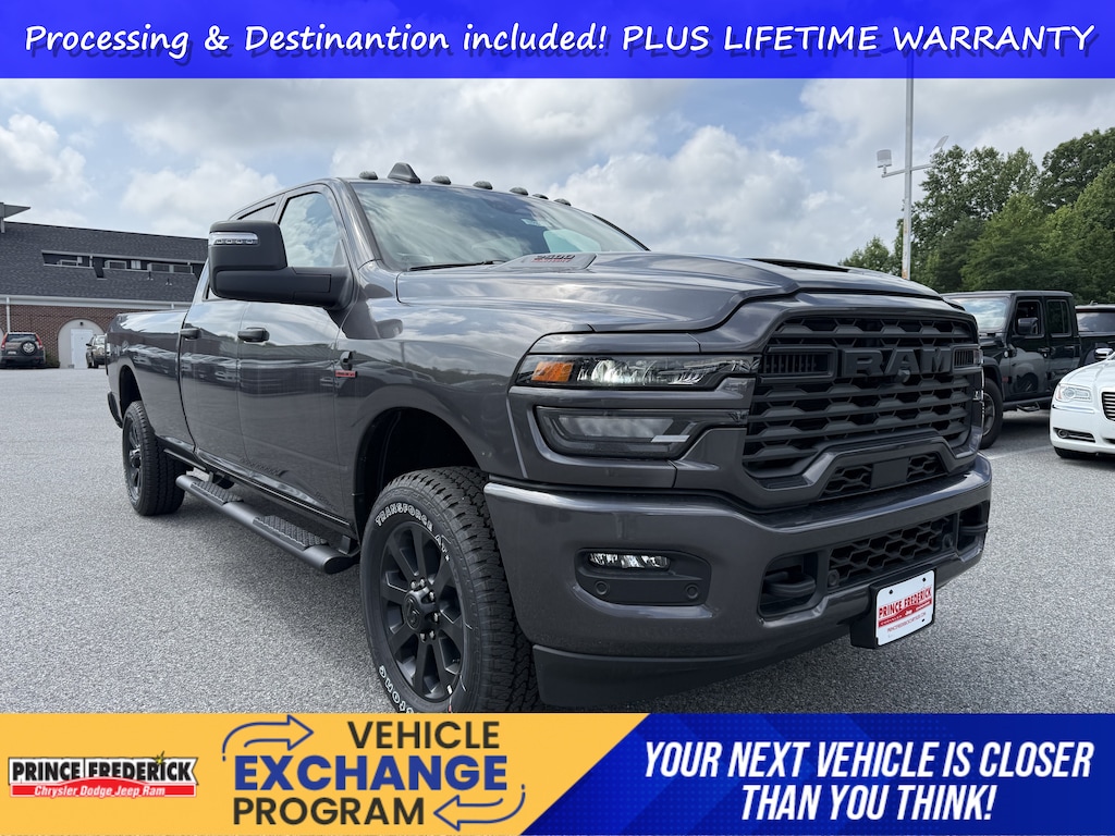 New 2026 Ram 2500 Black Express Black Express 4x4 Crew Cab 8 Box