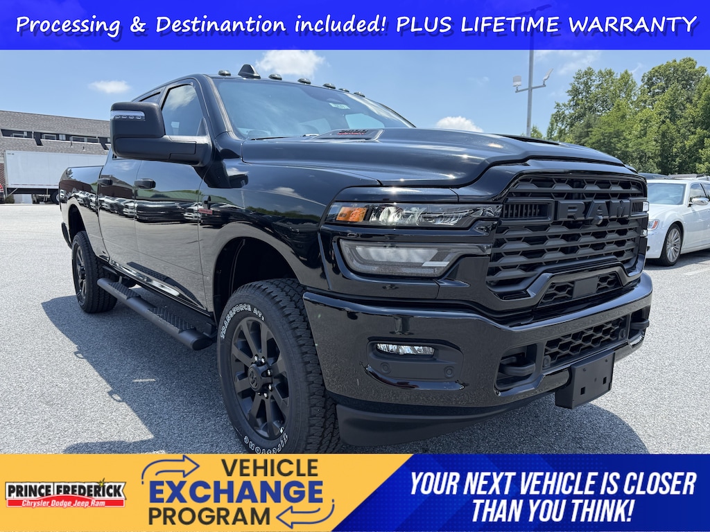 New 2026 Ram 2500 Black Express Black Express 4x4 Crew Cab 64 Box